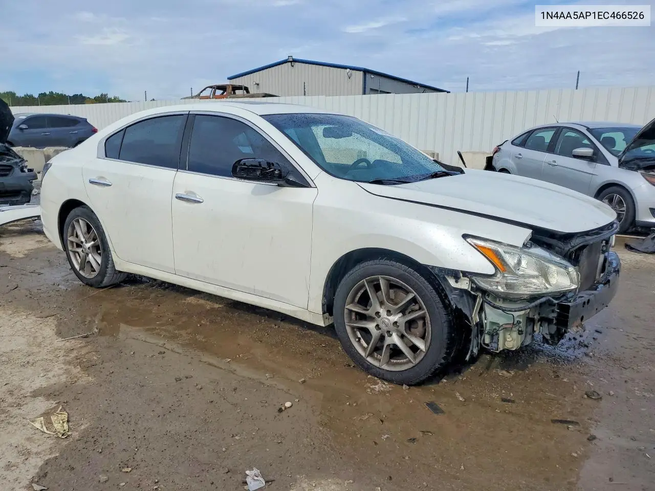 2014 NISSAN MAXIMA VIN 1N4AA5AP1EC466526 — фото 4
