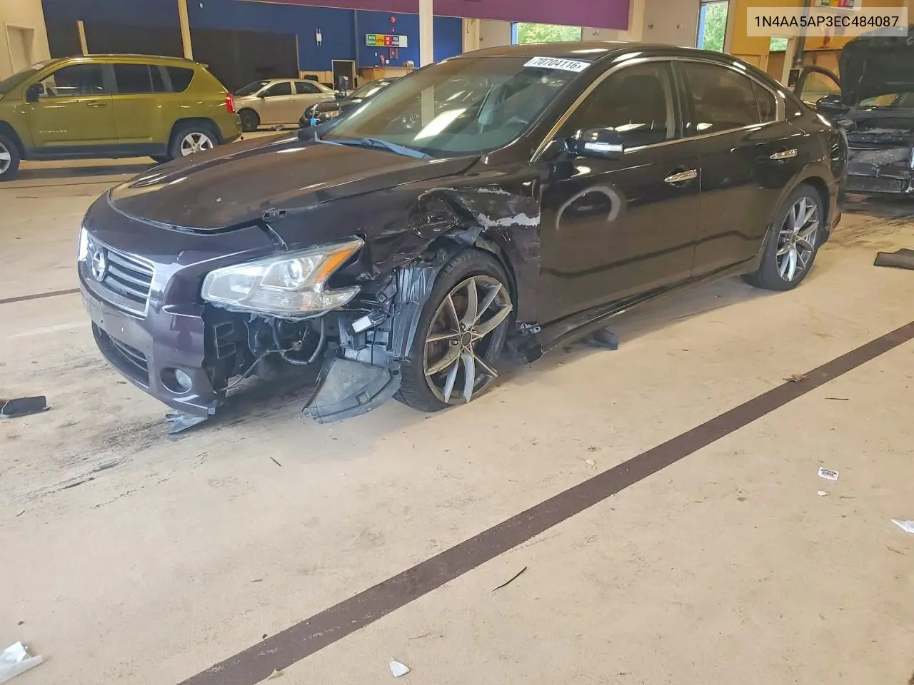 NISSAN MAXIMA 2014, VIN 1N4AA5AP3EC484087