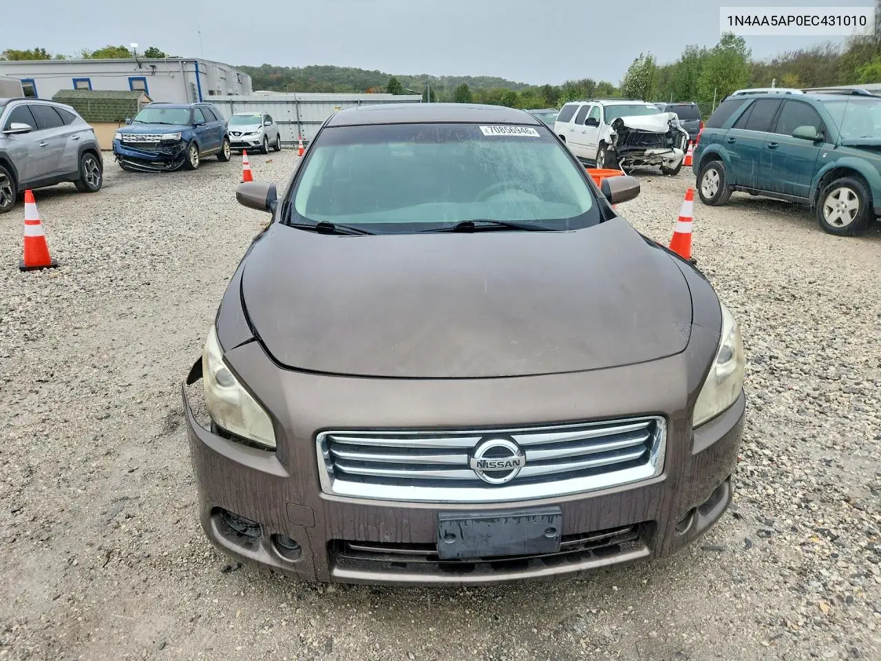 2014 NISSAN MAXIMA VIN 1N4AA5AP0EC431010 — фото 5