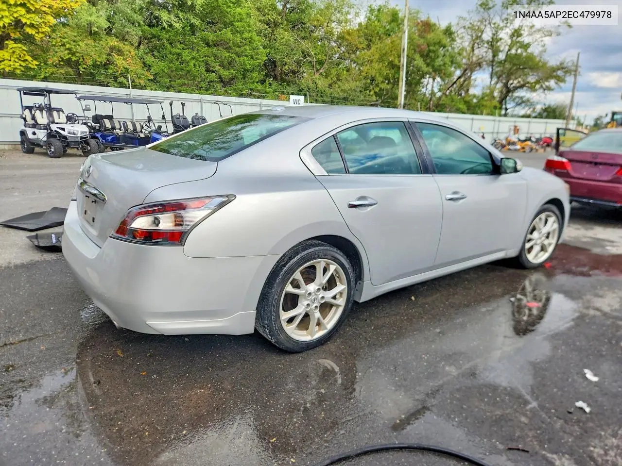 2014 NISSAN MAXIMA VIN 1N4AA5AP2EC479978 — фото 3