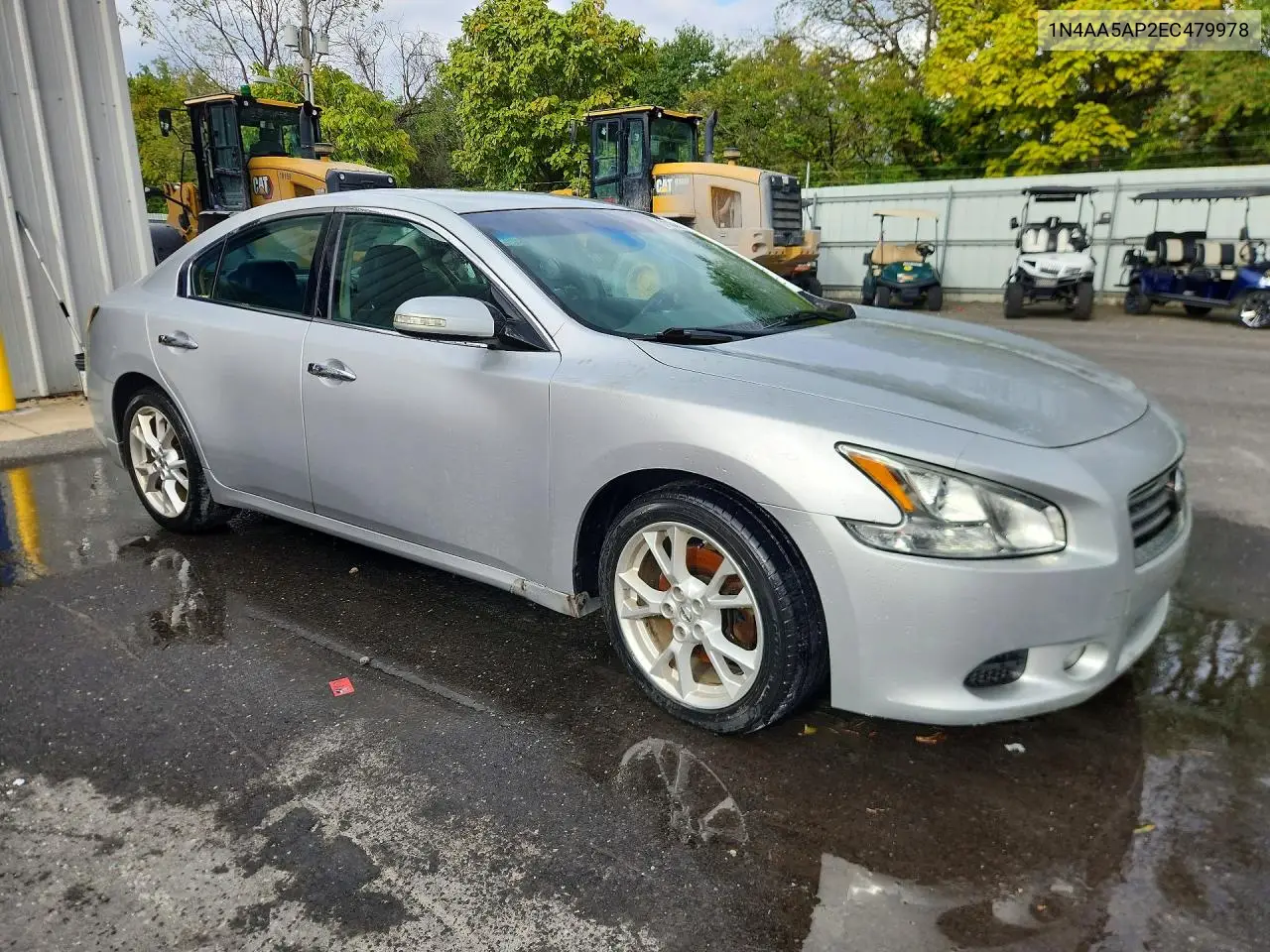 2014 NISSAN MAXIMA VIN 1N4AA5AP2EC479978 — фото 4