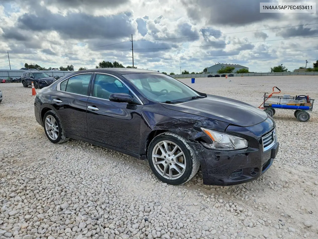 2014 NISSAN MAXIMA VIN 1N4AA5AP7EC453411 — фото 4