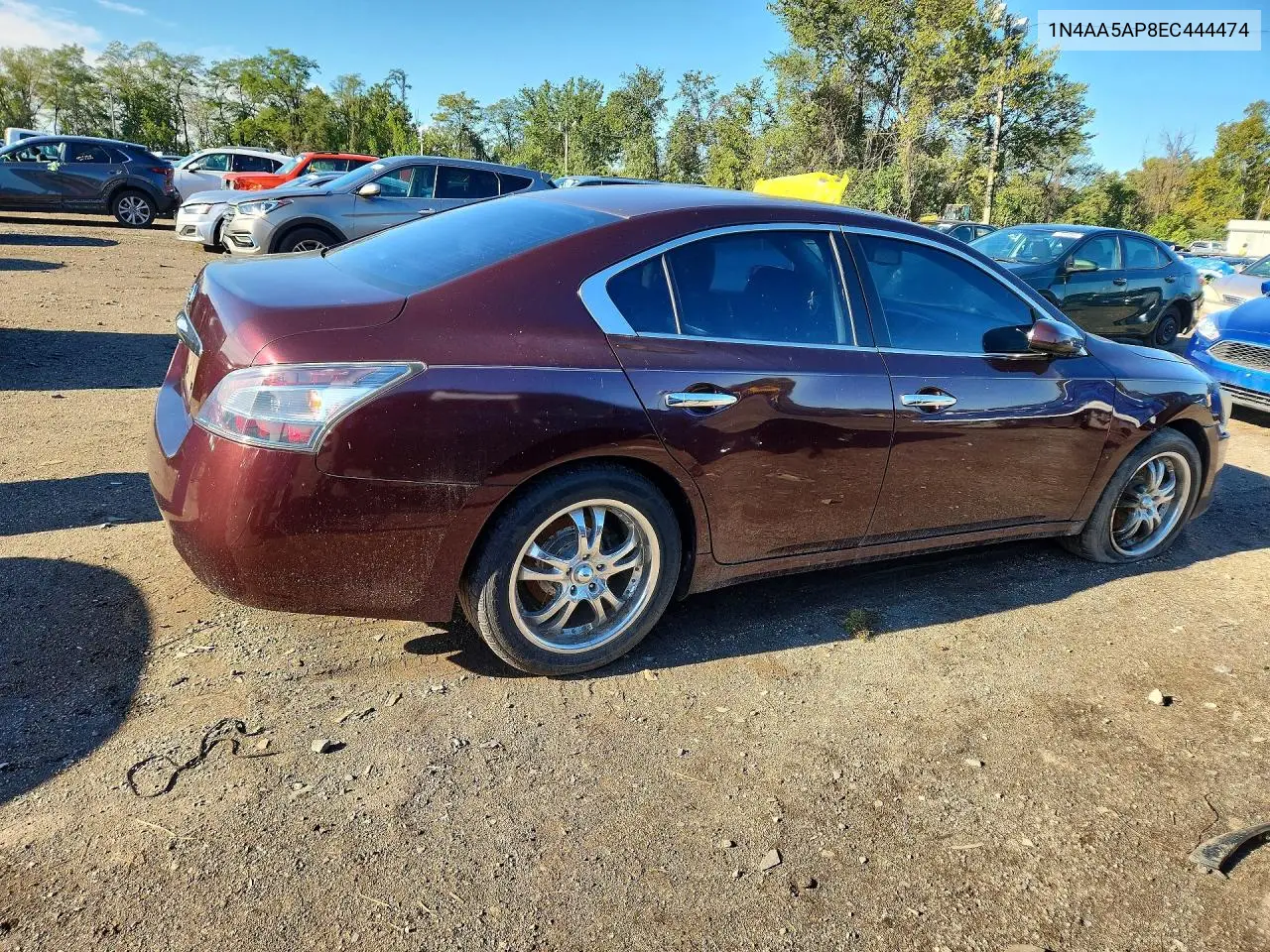 2014 NISSAN MAXIMA VIN 1N4AA5AP8EC444474 — фото 3