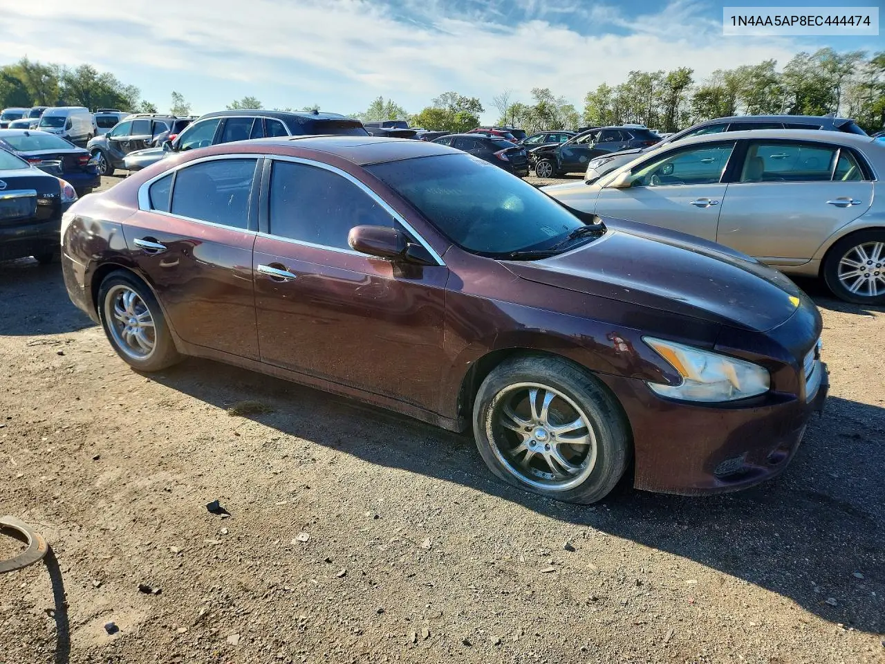 2014 NISSAN MAXIMA VIN 1N4AA5AP8EC444474 — фото 4
