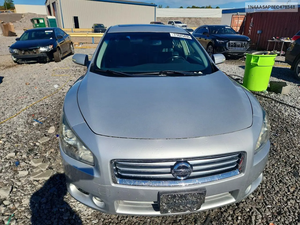 2014 NISSAN MAXIMA VIN 1N4AA5AP8EC478348 — фото 5