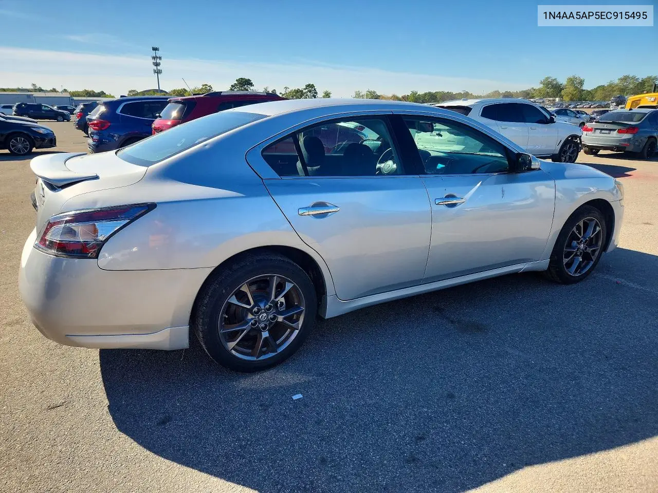 2014 NISSAN MAXIMA VIN 1N4AA5AP5EC915495 — фото 3