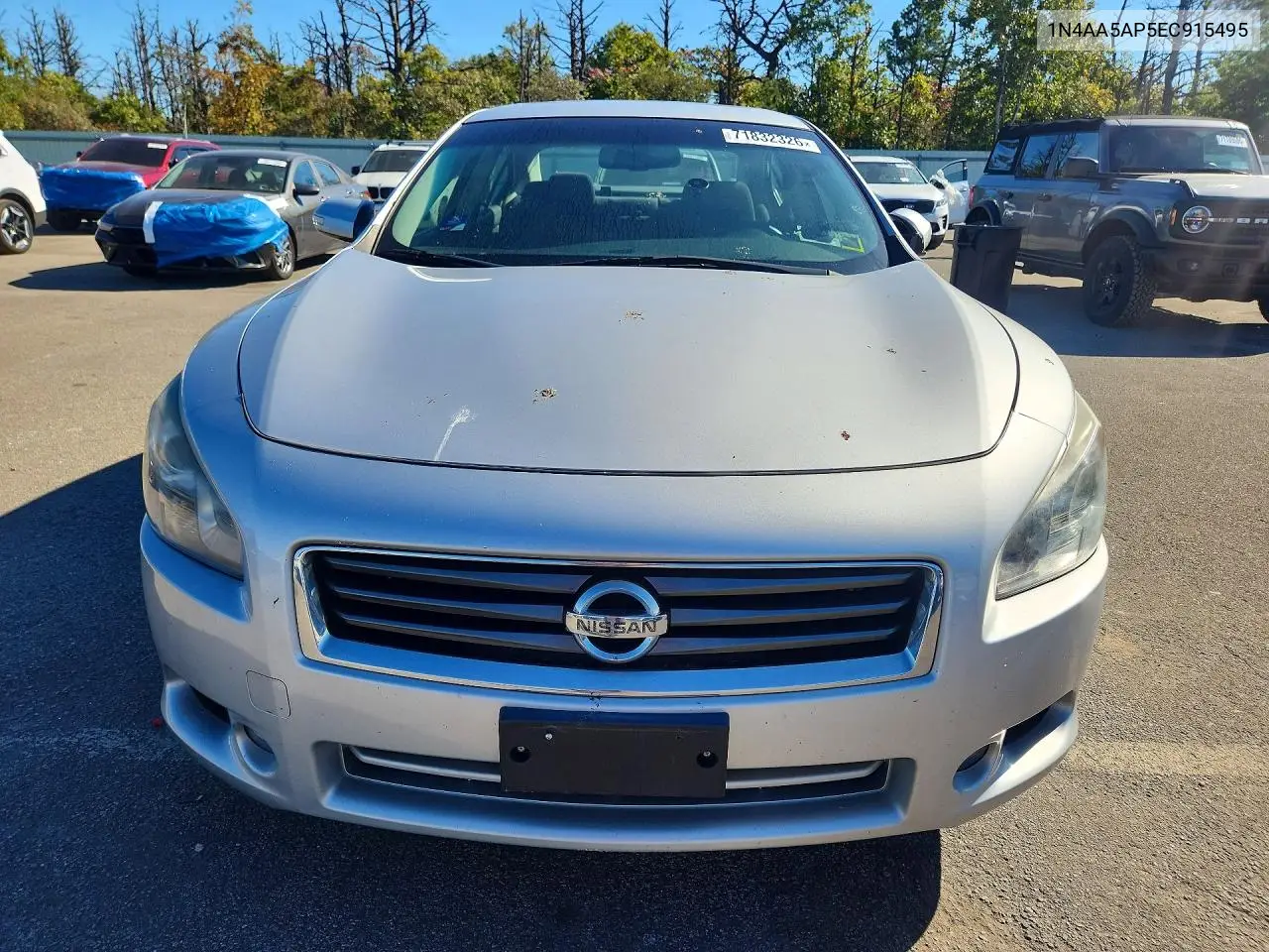 2014 NISSAN MAXIMA VIN 1N4AA5AP5EC915495 — фото 5