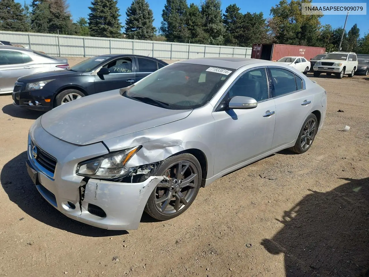 NISSAN MAXIMA 2014, VIN 1N4AA5AP5EC909079