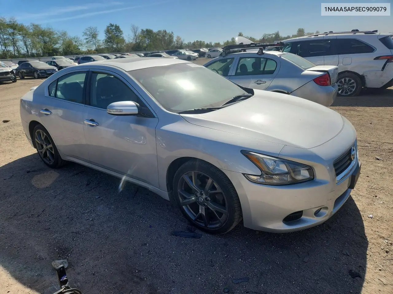 2014 NISSAN MAXIMA VIN 1N4AA5AP5EC909079 — фото 4
