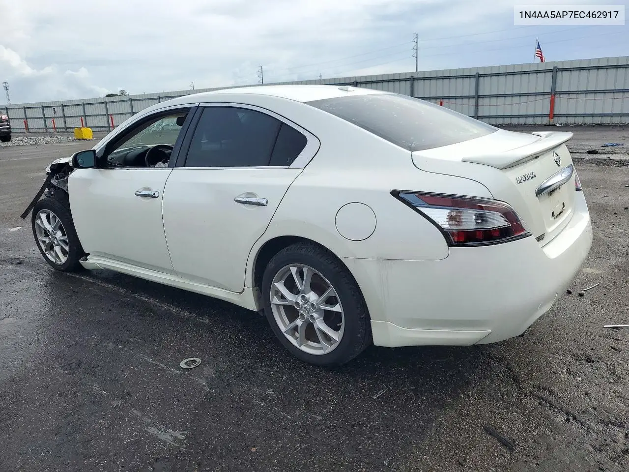 2014 NISSAN MAXIMA VIN 1N4AA5AP7EC462917 — фото 2