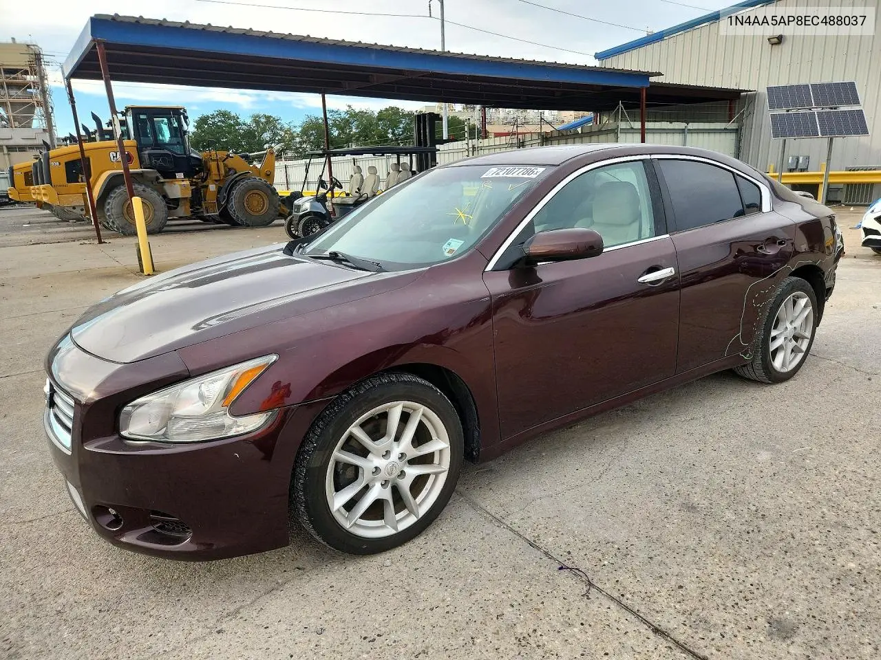 NISSAN MAXIMA 2014, VIN 1N4AA5AP8EC488037