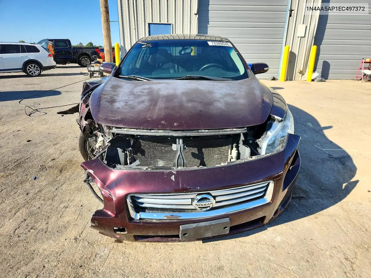 2014 NISSAN MAXIMA VIN 1N4AA5AP1EC497372 — фото 5