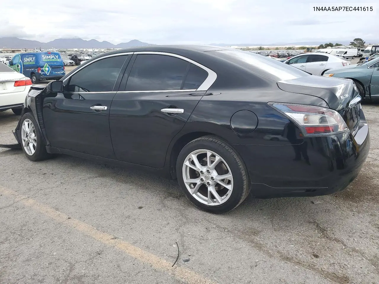 2014 NISSAN MAXIMA VIN 1N4AA5AP7EC441615 — фото 2
