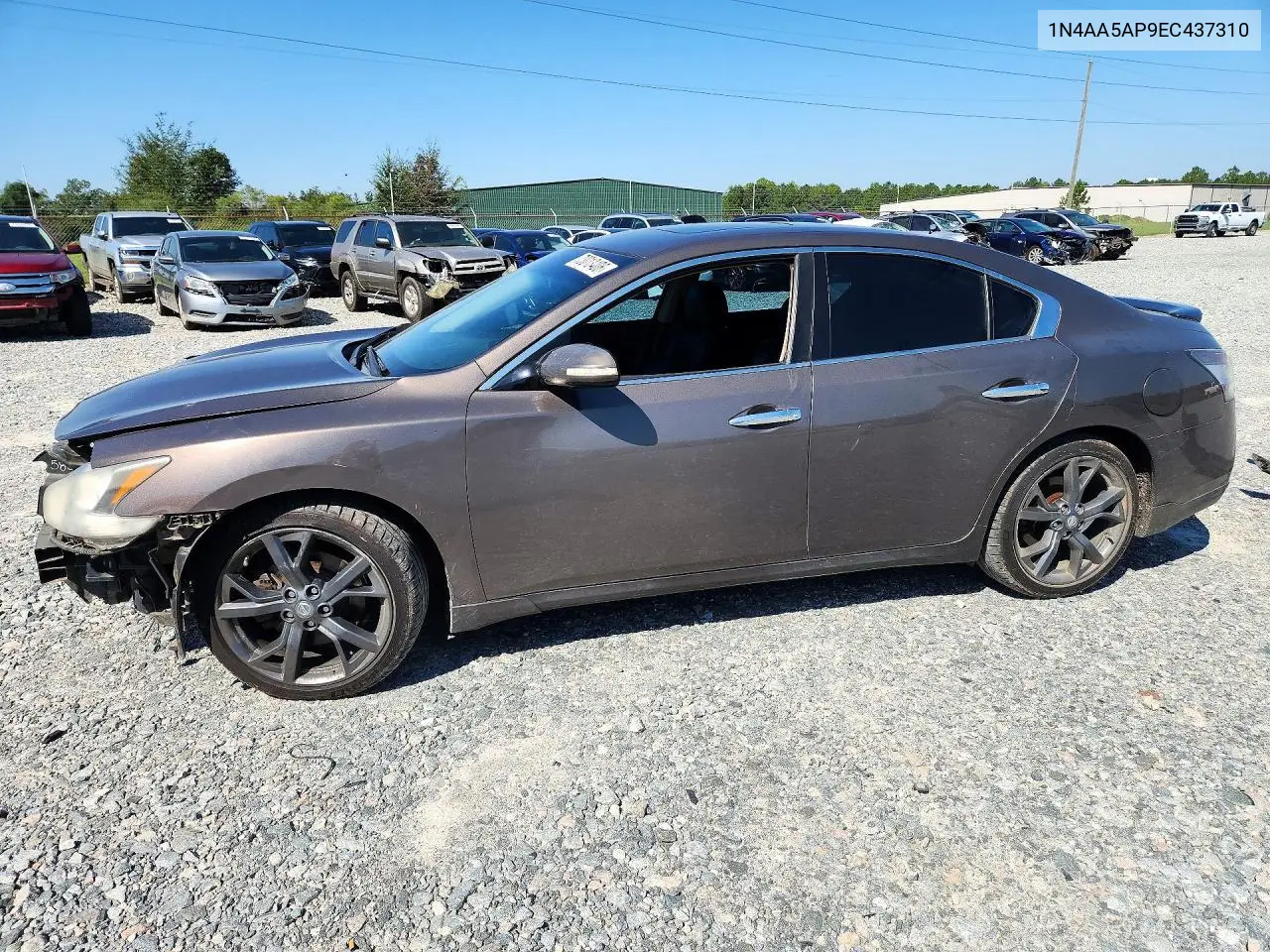 NISSAN MAXIMA 2014, VIN 1N4AA5AP9EC437310