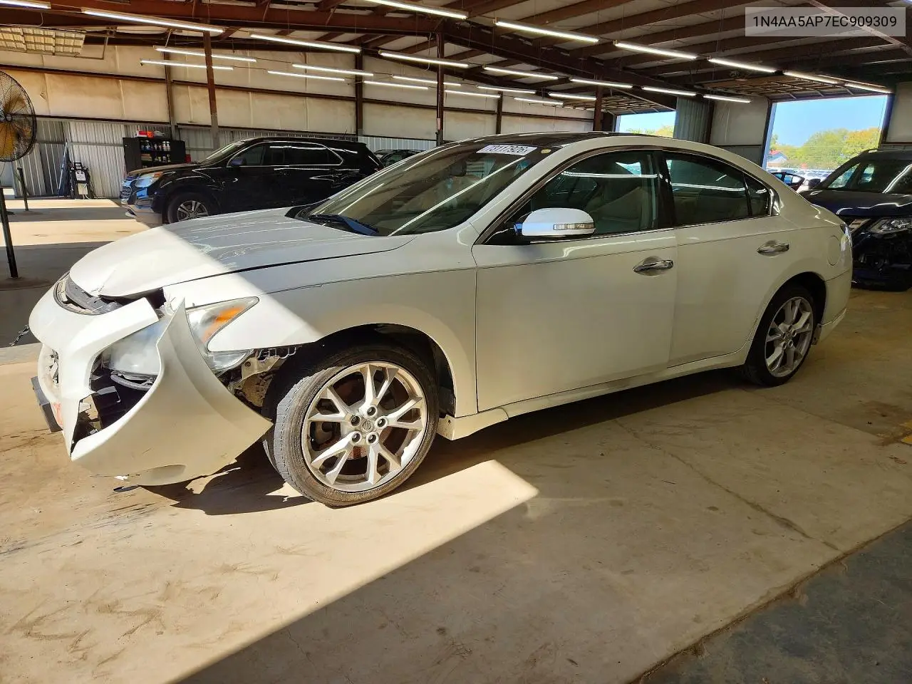 NISSAN MAXIMA 2014, VIN 1N4AA5AP7EC909309