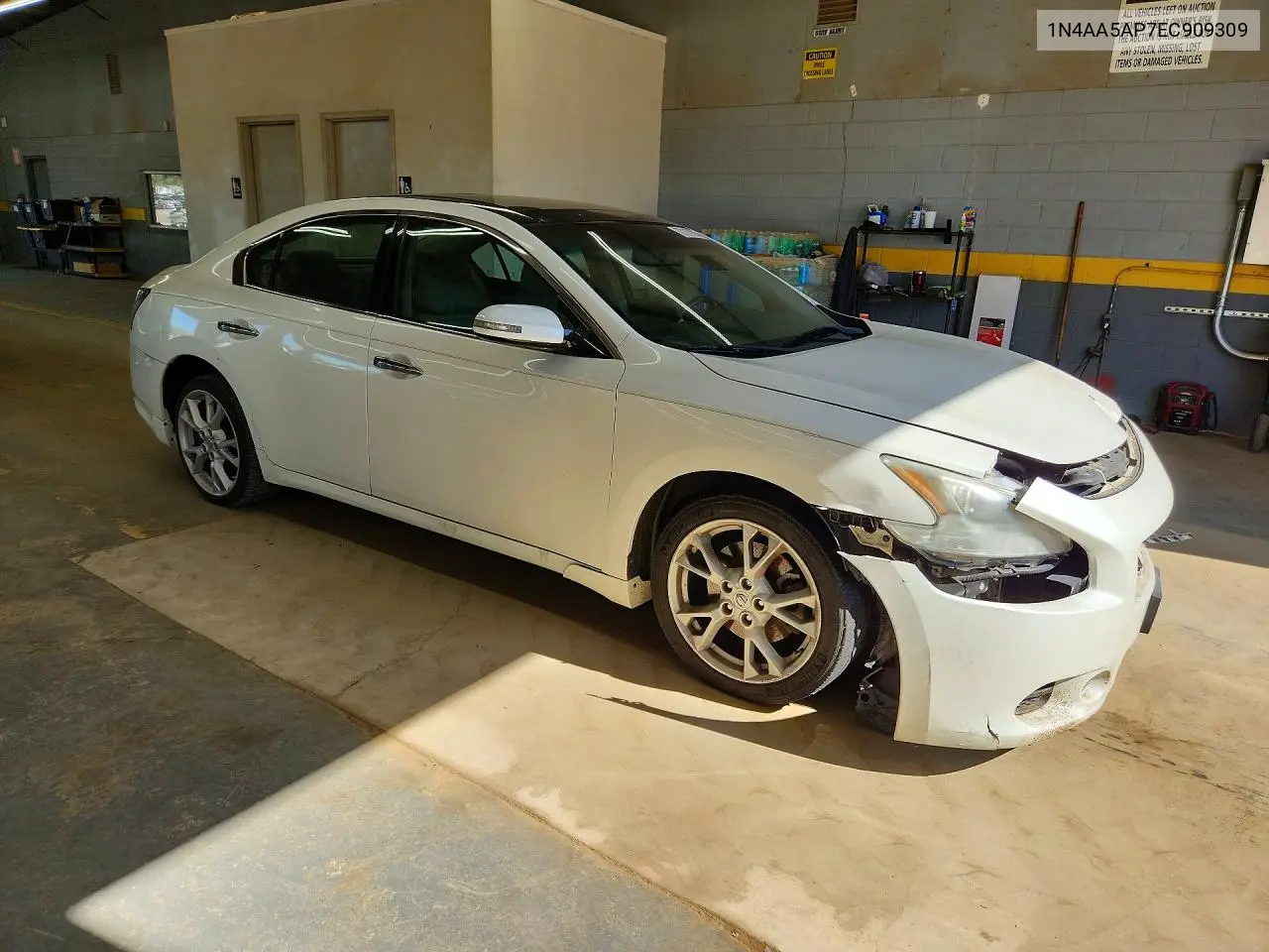 2014 NISSAN MAXIMA VIN 1N4AA5AP7EC909309 — фото 4