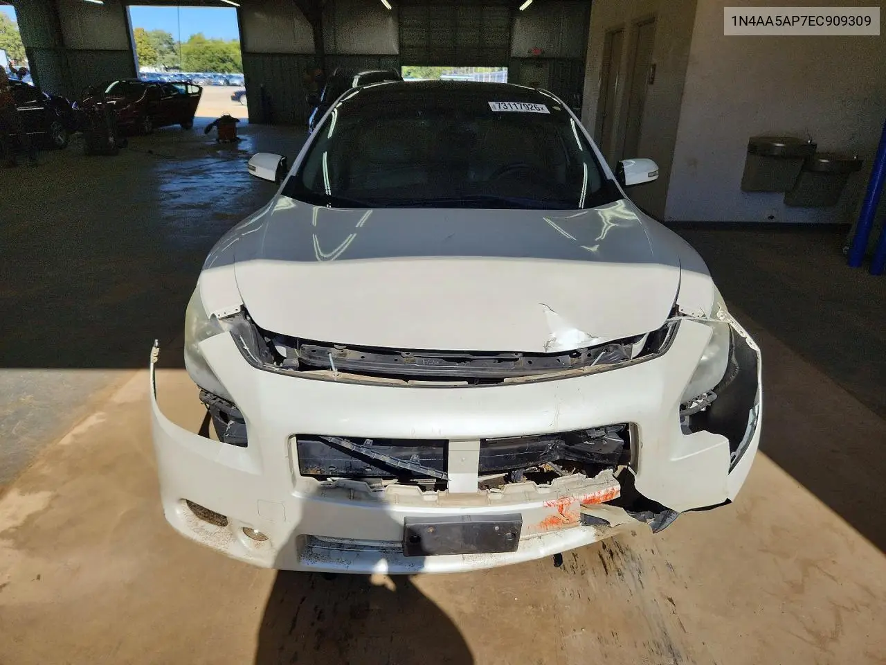 2014 NISSAN MAXIMA VIN 1N4AA5AP7EC909309 — фото 5