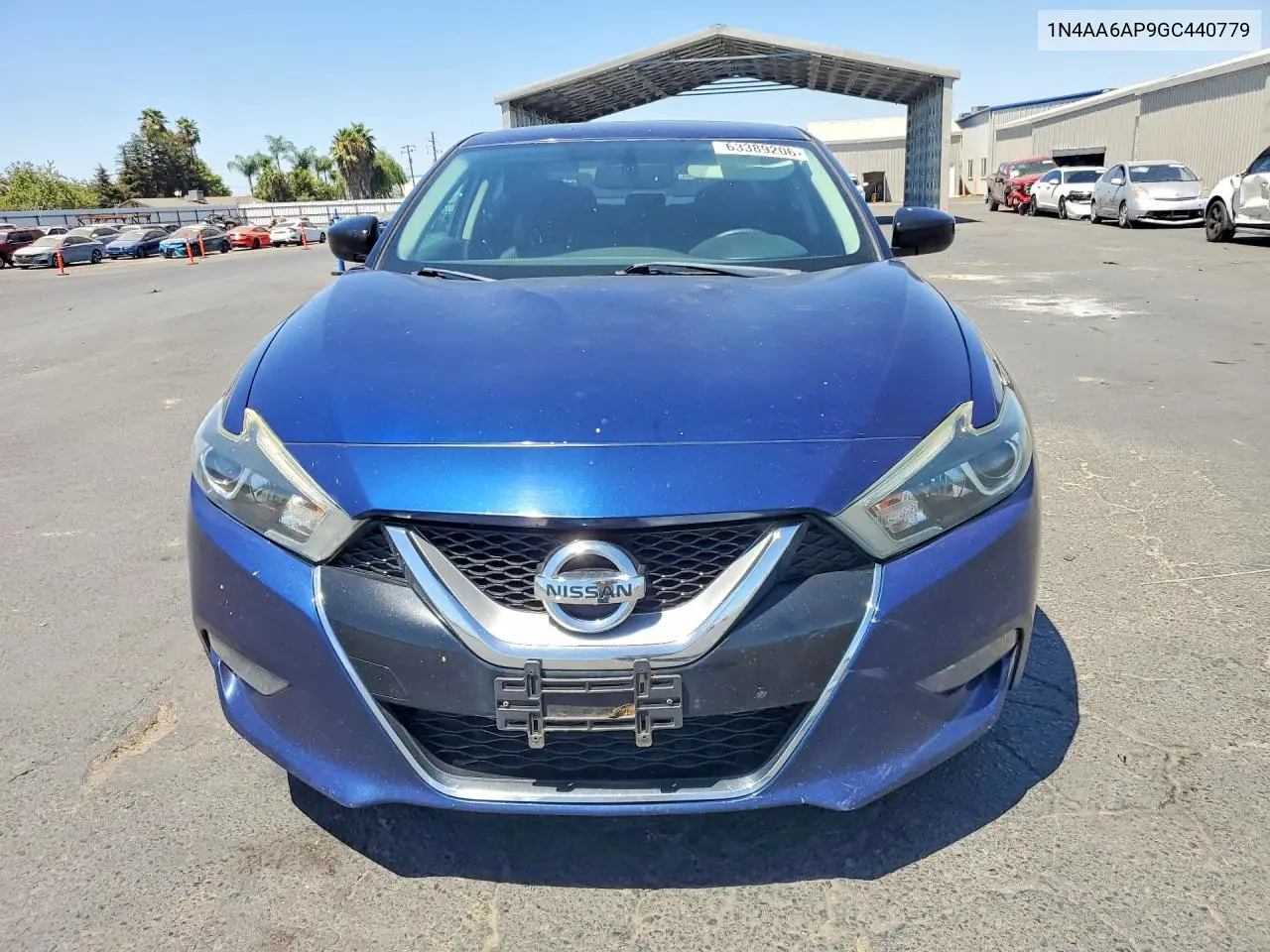 2016 NISSAN MAXIMA VIN 1N4AA6AP9GC440779 — фото 5