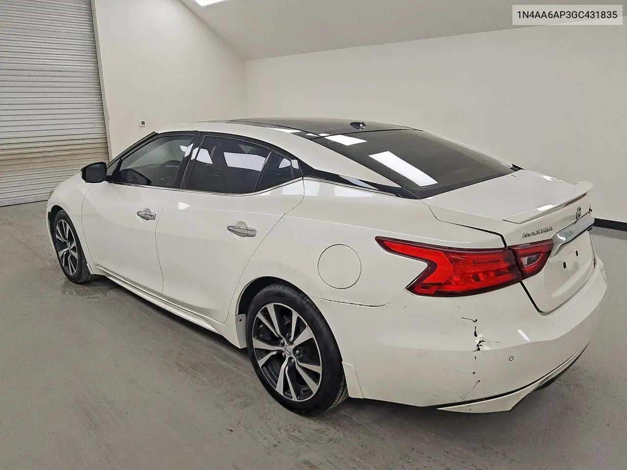 2016 NISSAN MAXIMA VIN 1N4AA6AP3GC431835 — фото 2