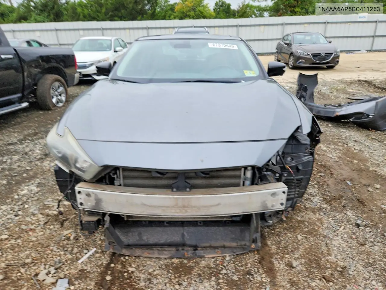 2016 NISSAN MAXIMA VIN 1N4AA6AP5GC411263 — фото 5