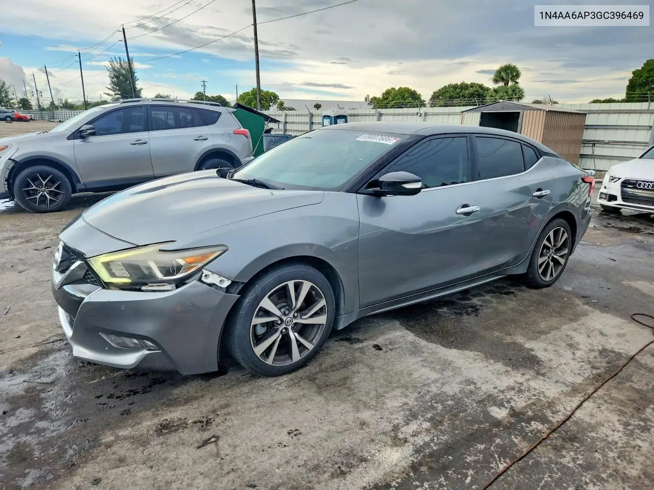 NISSAN MAXIMA 2016, VIN 1N4AA6AP3GC396469