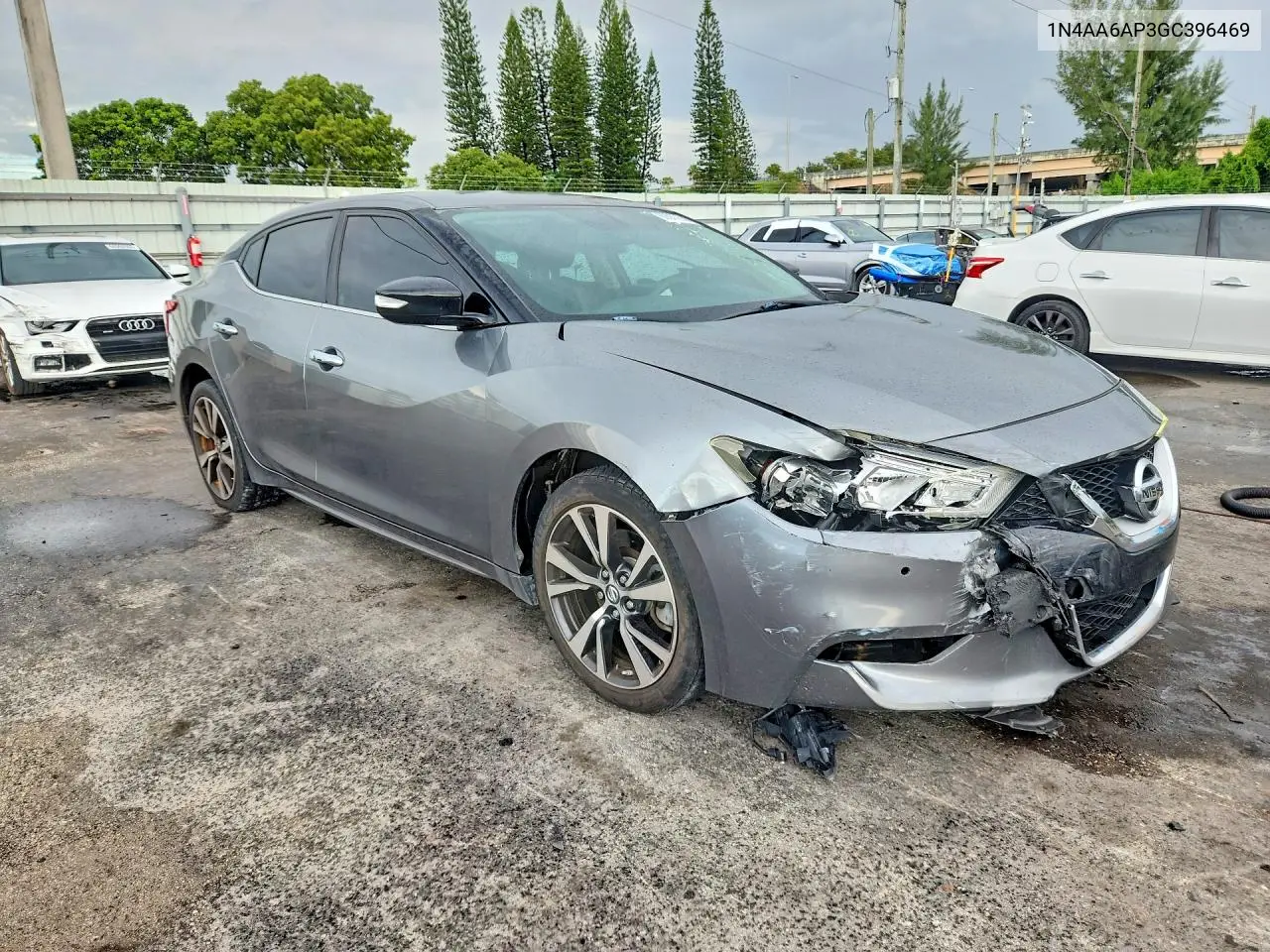 2016 NISSAN MAXIMA VIN 1N4AA6AP3GC396469 — фото 4
