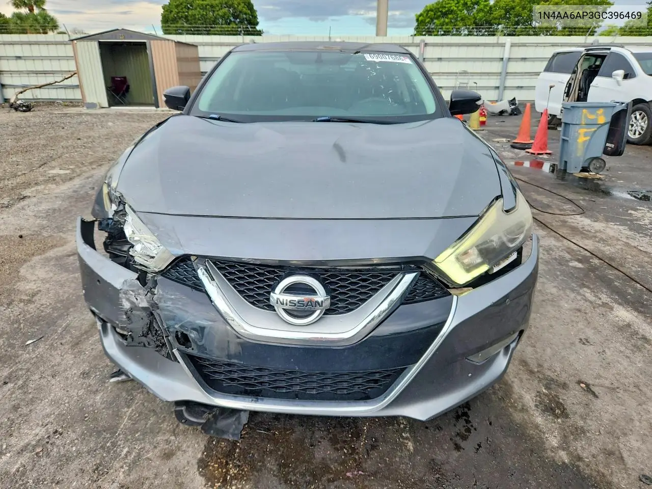 2016 NISSAN MAXIMA VIN 1N4AA6AP3GC396469 — фото 5
