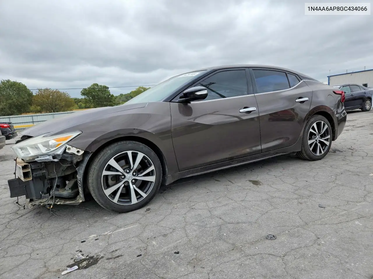 NISSAN MAXIMA 2016, VIN 1N4AA6AP8GC434066
