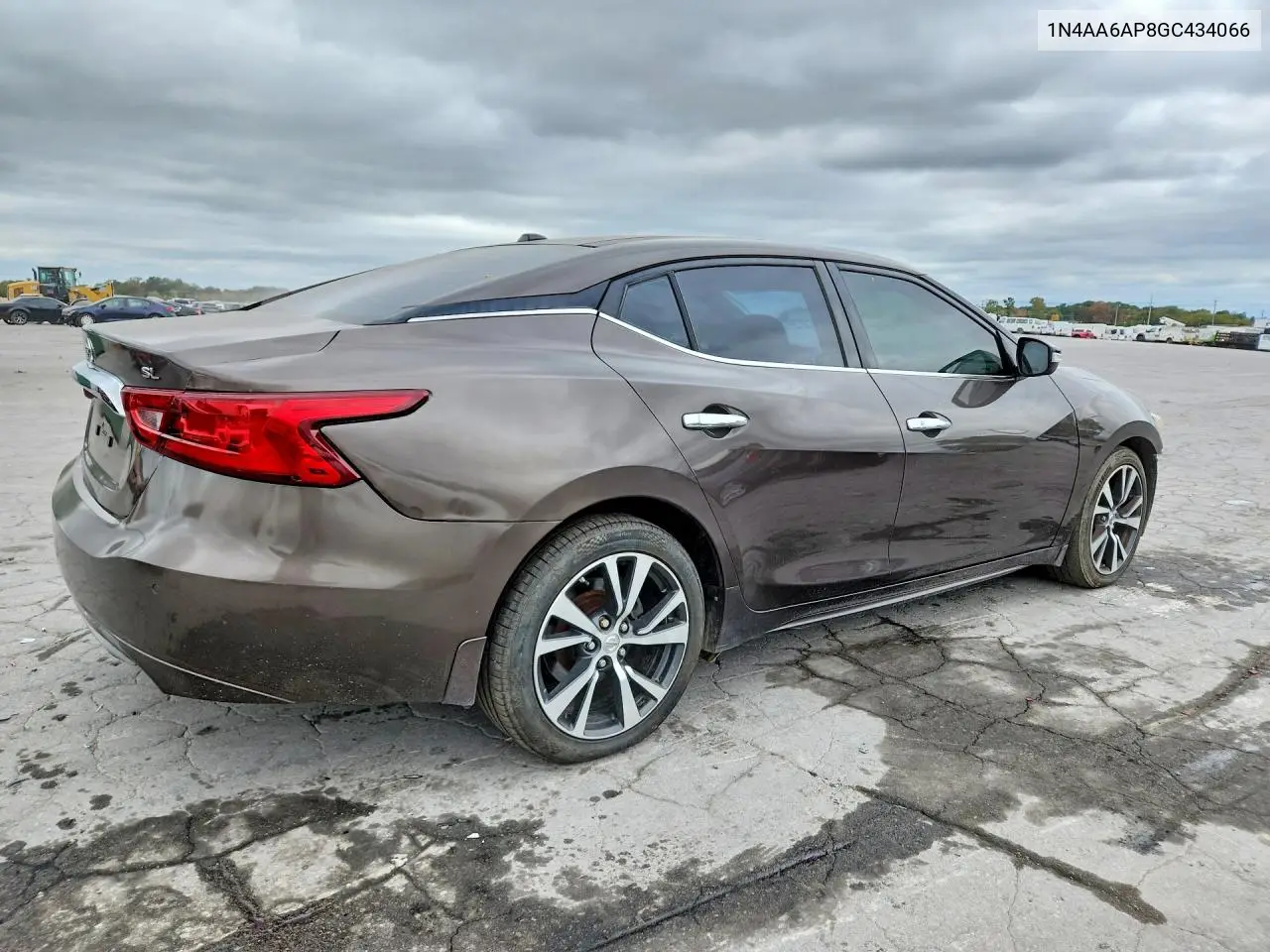 2016 NISSAN MAXIMA VIN 1N4AA6AP8GC434066 — фото 3