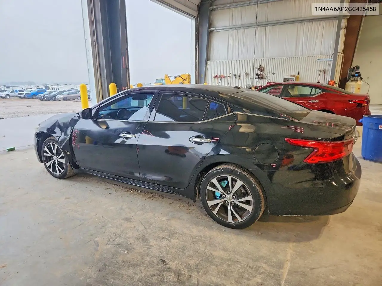 2016 NISSAN MAXIMA VIN 1N4AA6AP2GC425458 — фото 2