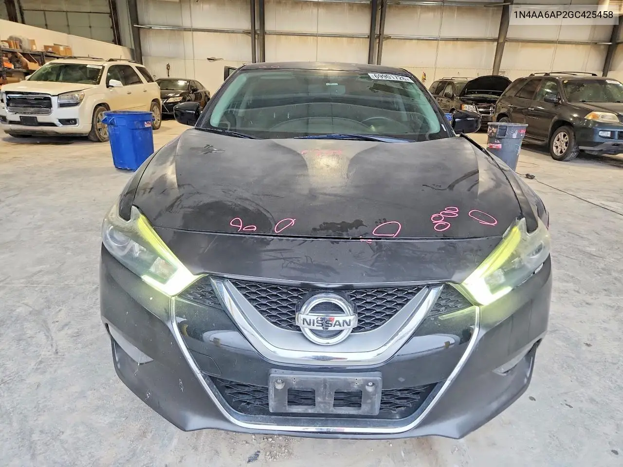 2016 NISSAN MAXIMA VIN 1N4AA6AP2GC425458 — фото 5