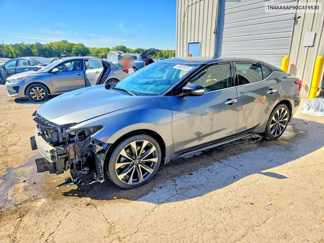 NISSAN MAXIMA 2016, VIN 1N4AA6AP9GC419530