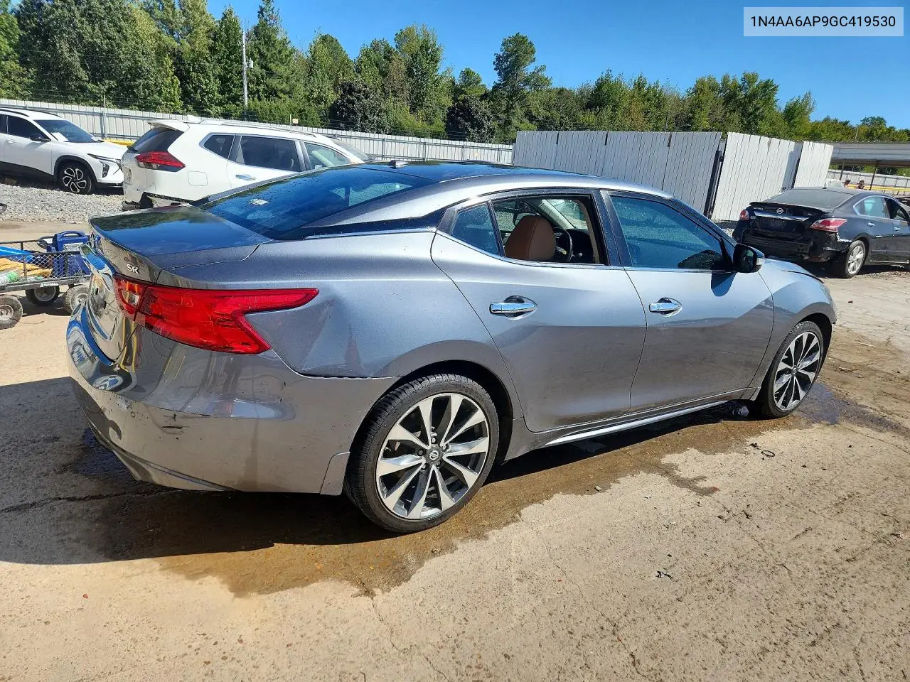 2016 NISSAN MAXIMA VIN 1N4AA6AP9GC419530 — фото 3