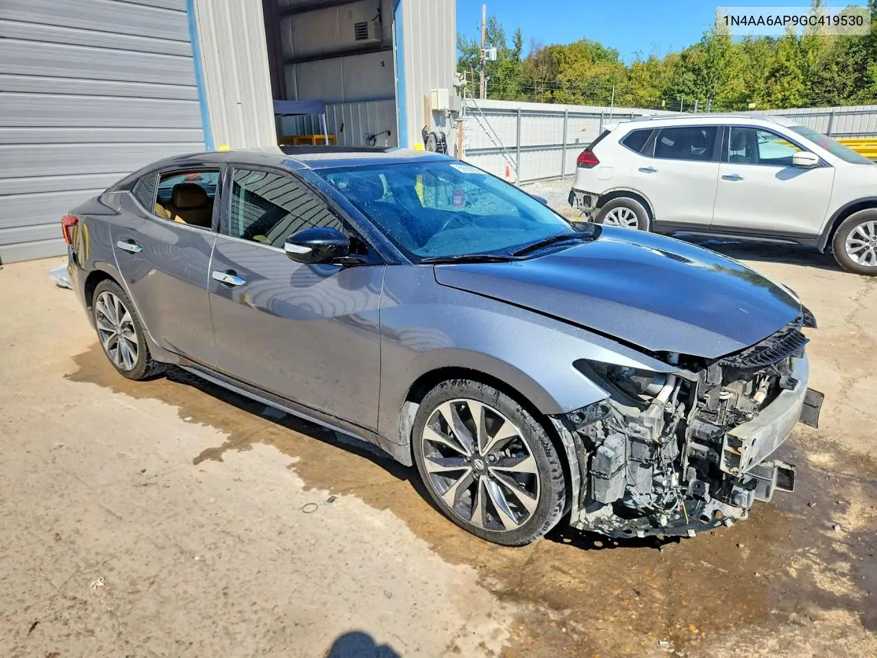 2016 NISSAN MAXIMA VIN 1N4AA6AP9GC419530 — фото 4