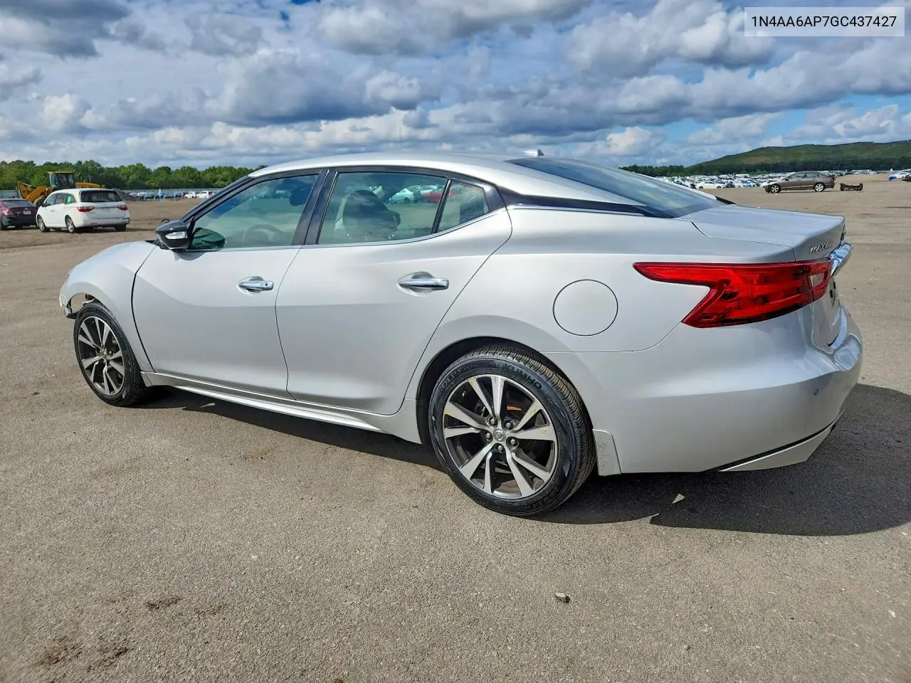 2016 NISSAN MAXIMA VIN 1N4AA6AP7GC437427 — фото 2
