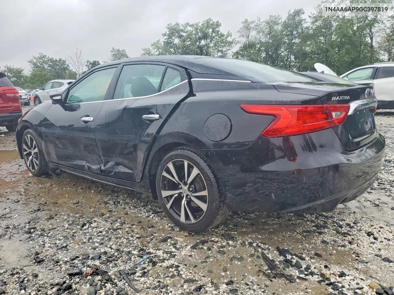 2016 NISSAN MAXIMA VIN 1N4AA6AP9GC397819 — фото 2