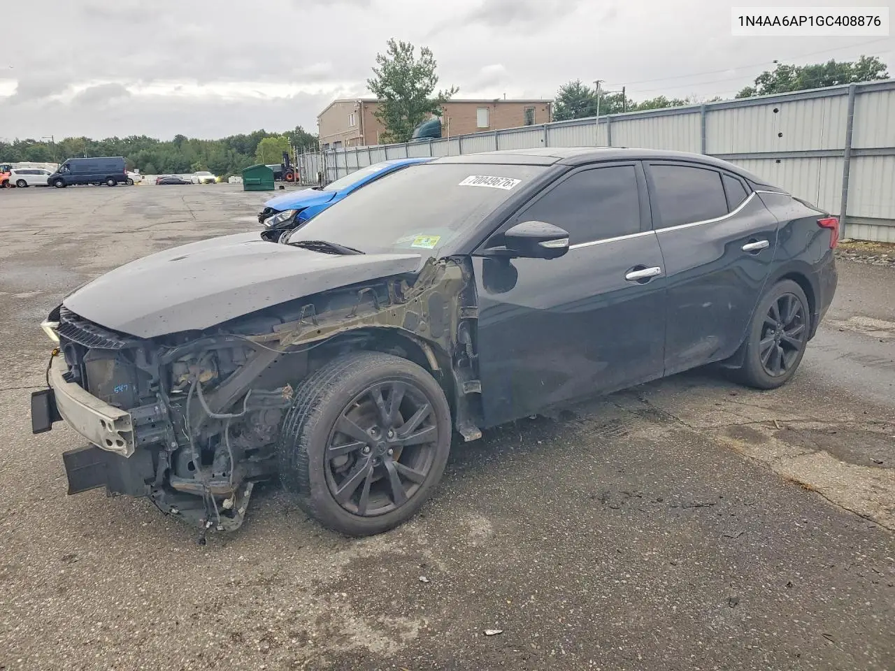 NISSAN MAXIMA 2016, VIN 1N4AA6AP1GC408876