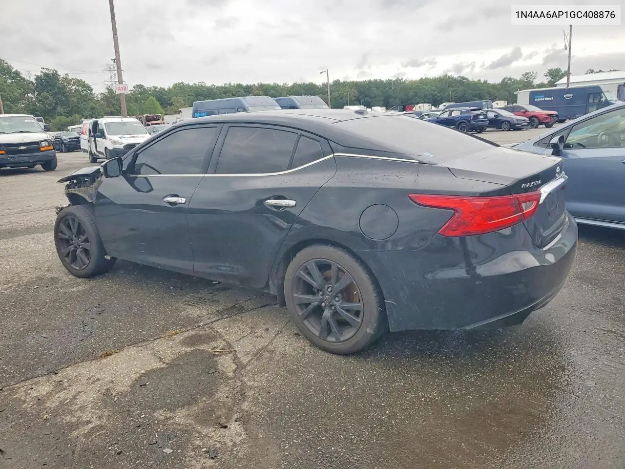2016 NISSAN MAXIMA VIN 1N4AA6AP1GC408876 — фото 2
