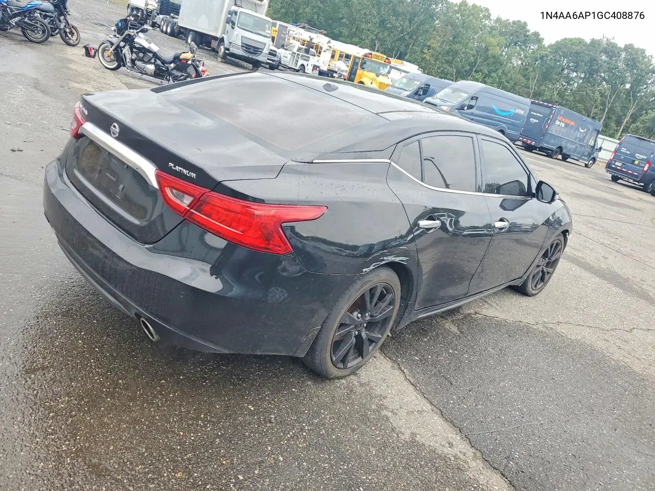 2016 NISSAN MAXIMA VIN 1N4AA6AP1GC408876 — фото 3
