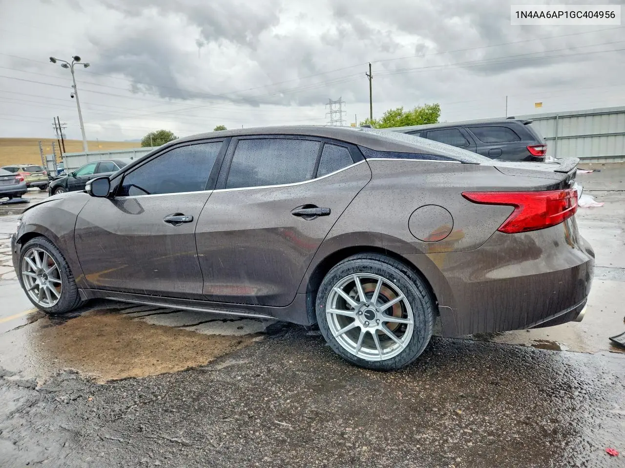2016 NISSAN MAXIMA VIN 1N4AA6AP1GC404956 — фото 2