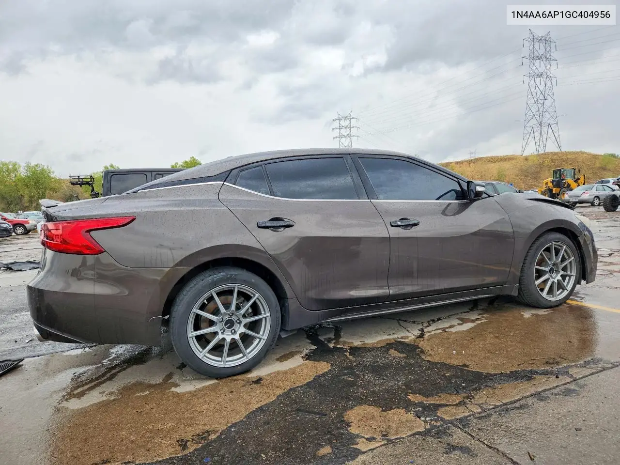 2016 NISSAN MAXIMA VIN 1N4AA6AP1GC404956 — фото 3