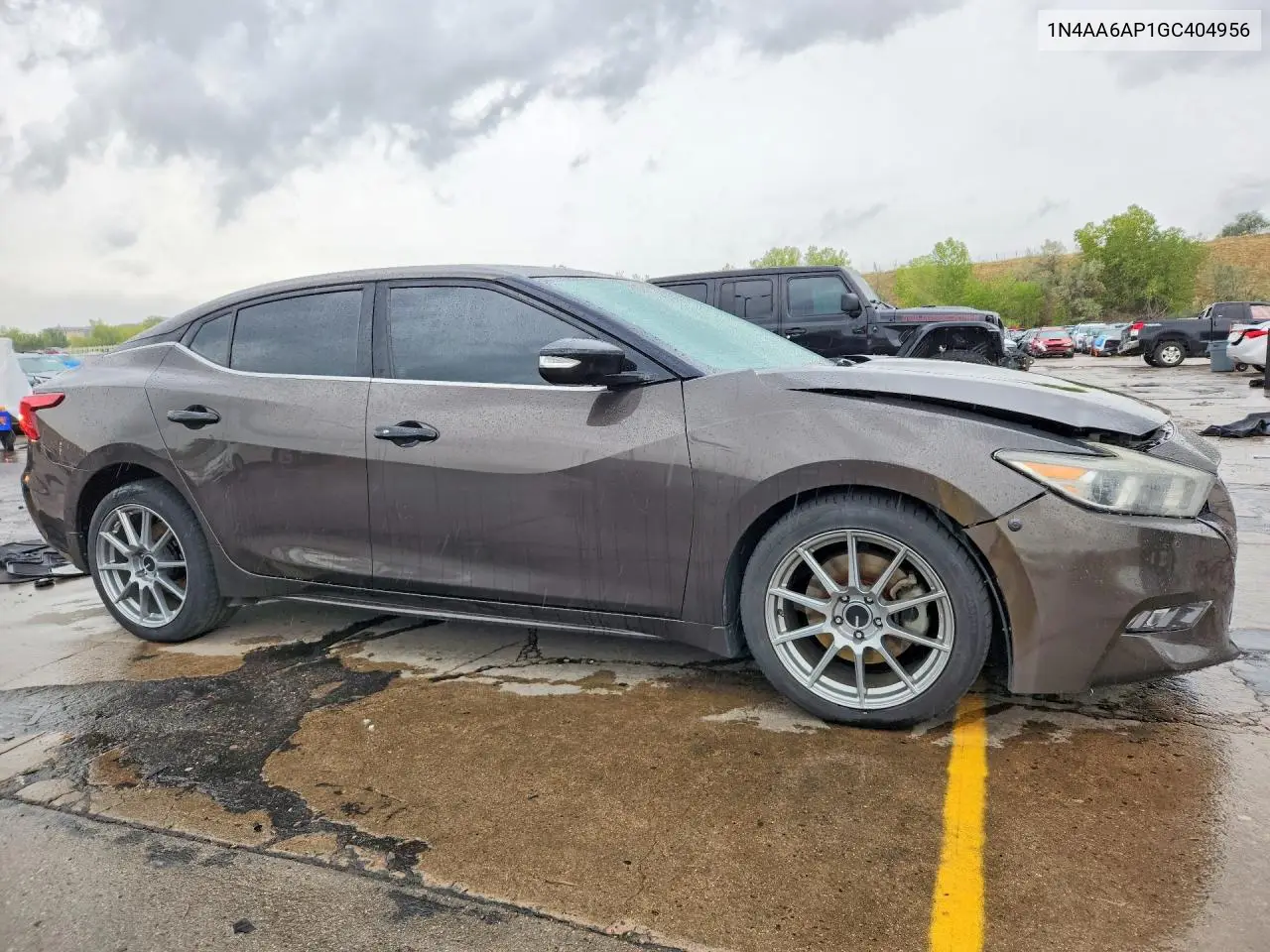 2016 NISSAN MAXIMA VIN 1N4AA6AP1GC404956 — фото 4