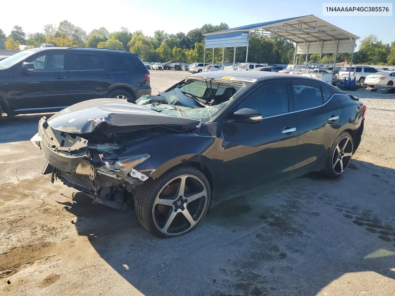 NISSAN MAXIMA 2016, VIN 1N4AA6AP4GC385576