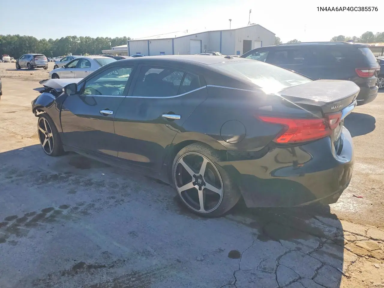 2016 NISSAN MAXIMA VIN 1N4AA6AP4GC385576 — фото 2