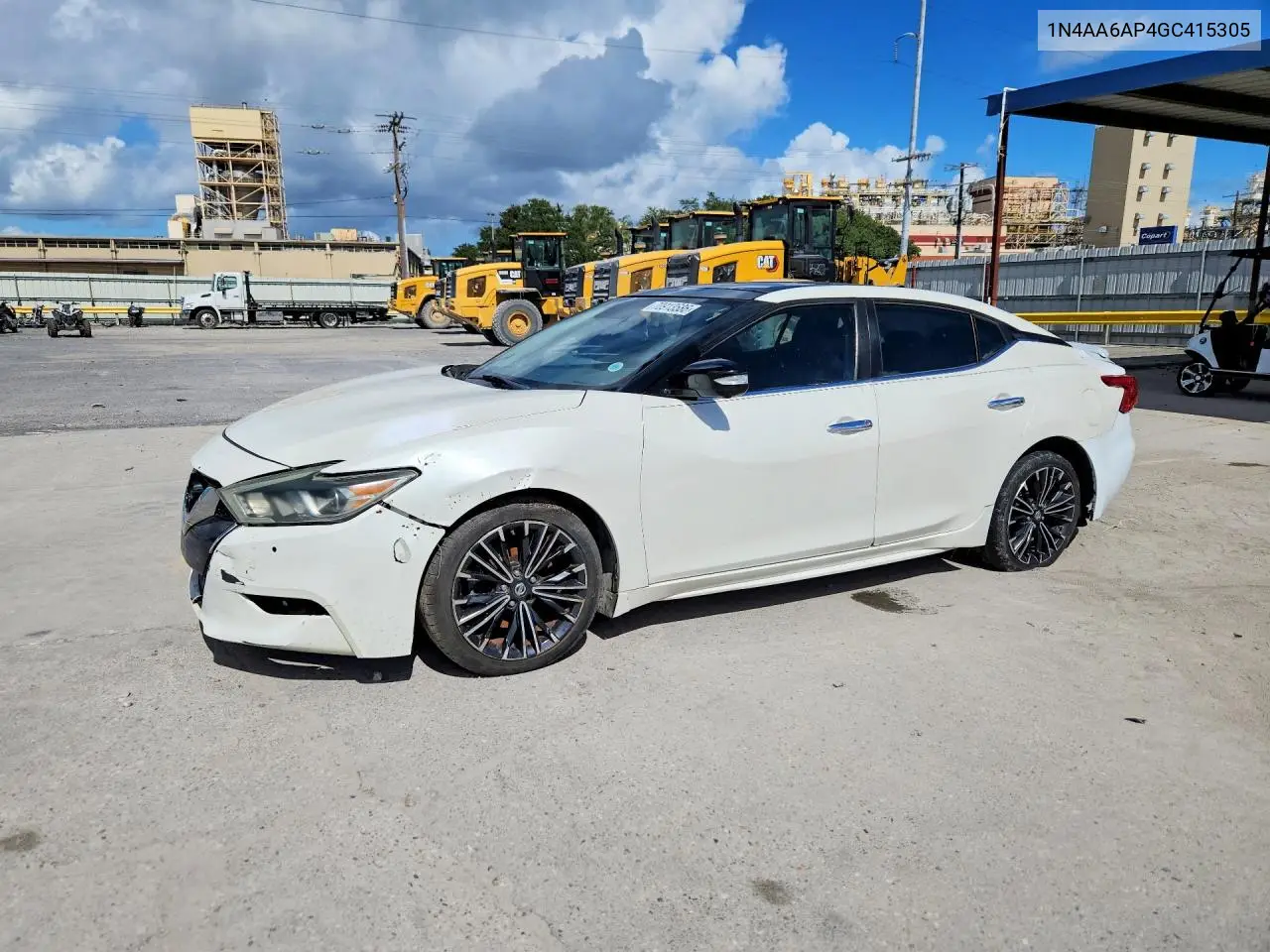 NISSAN MAXIMA 2016, VIN 1N4AA6AP4GC415305