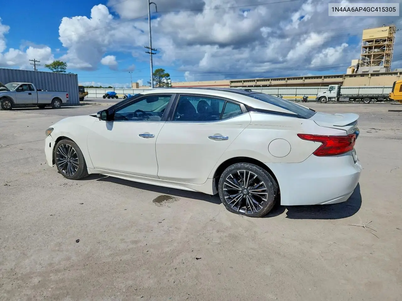 2016 NISSAN MAXIMA VIN 1N4AA6AP4GC415305 — фото 2