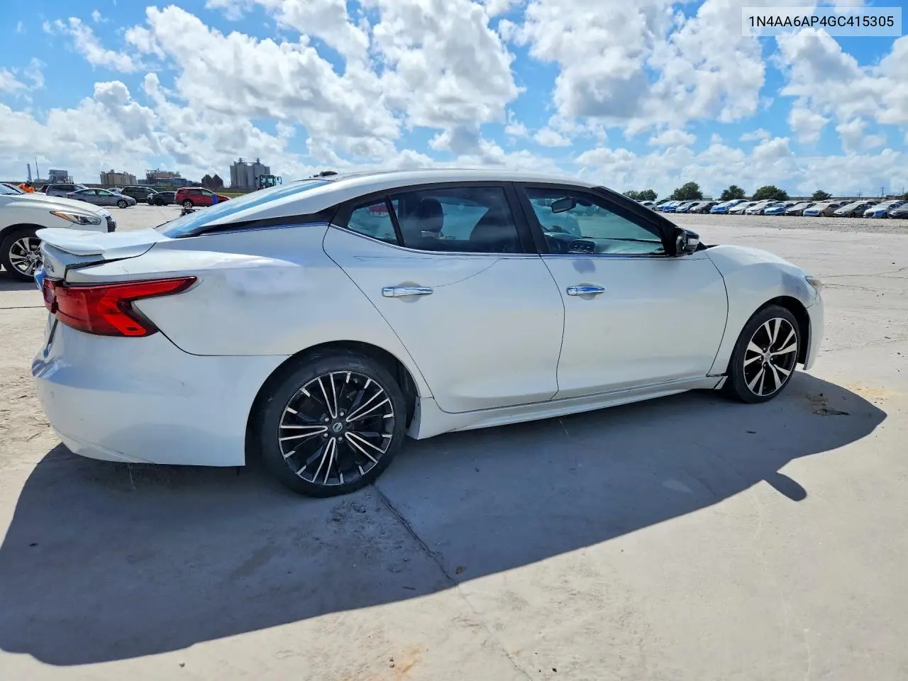 2016 NISSAN MAXIMA VIN 1N4AA6AP4GC415305 — фото 3