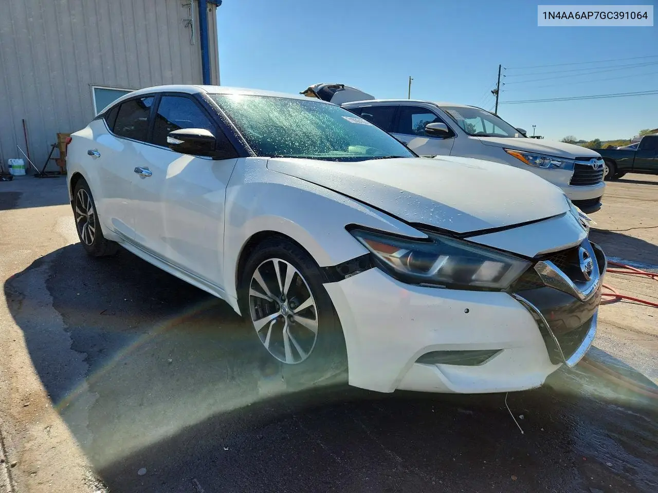 2016 NISSAN MAXIMA VIN 1N4AA6AP7GC391064 — фото 4