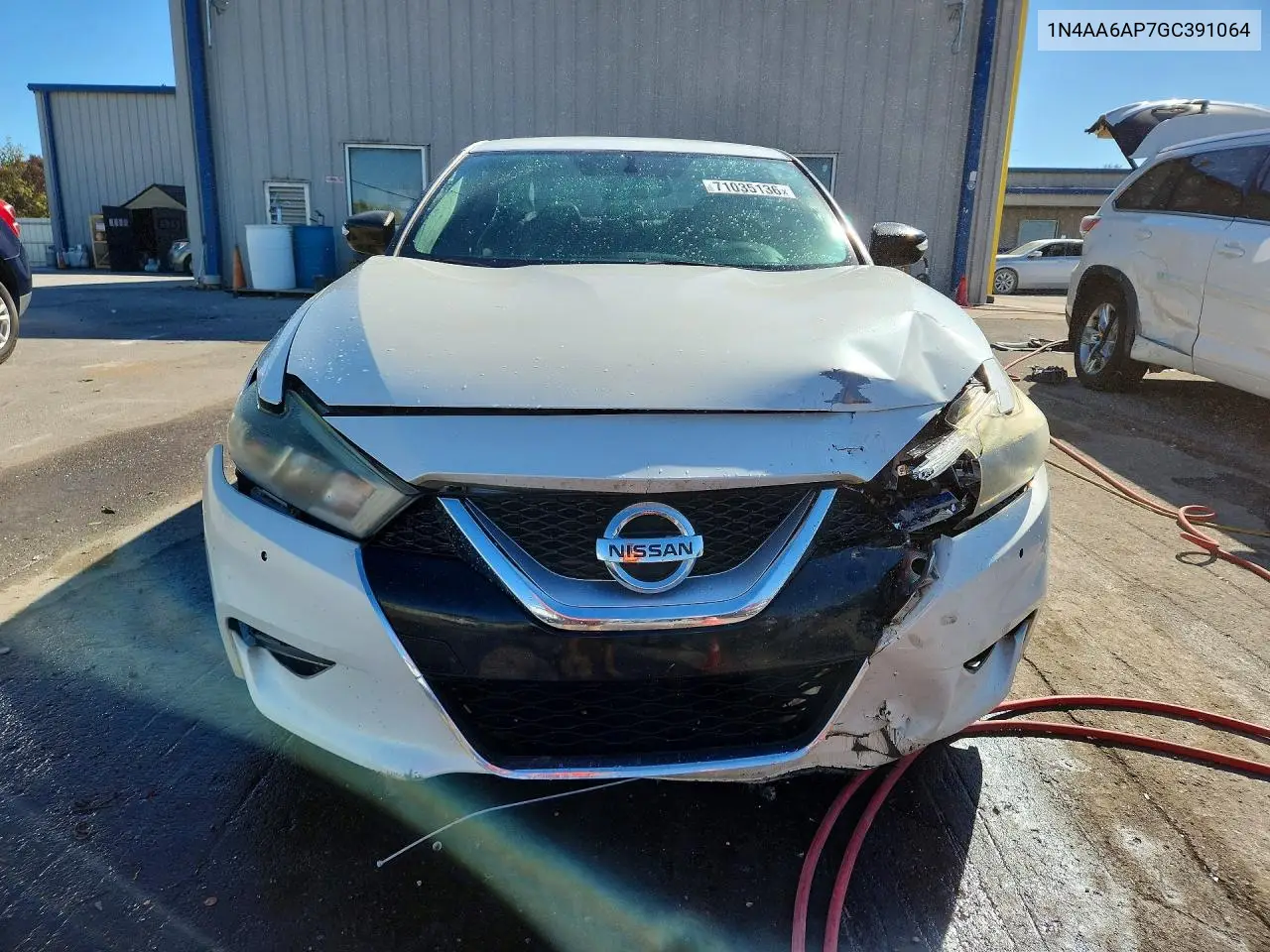 2016 NISSAN MAXIMA VIN 1N4AA6AP7GC391064 — фото 5