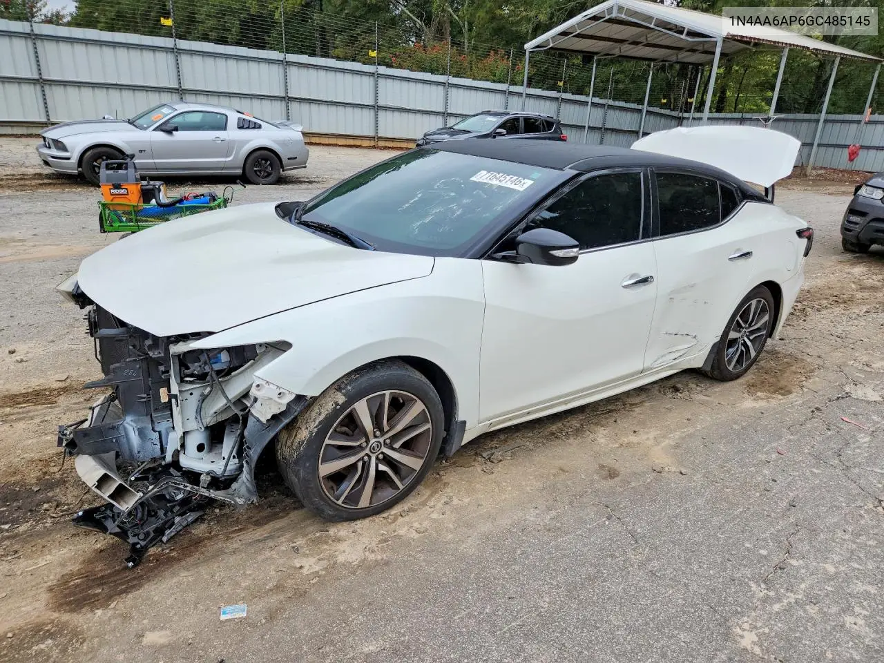 NISSAN MAXIMA 2016, VIN 1N4AA6AP6GC485145
